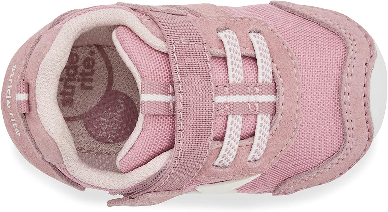 imageStride Rite BabyGirls Sm Zips Runner SneakerPink