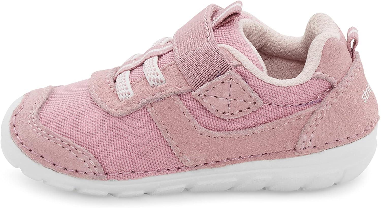 imageStride Rite BabyGirls Sm Zips Runner SneakerPink
