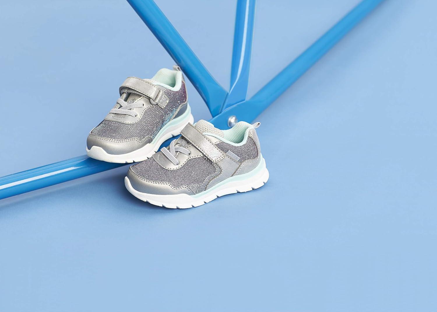 imageStride Rite Girls Kyla Athletic Running ShoeSilver