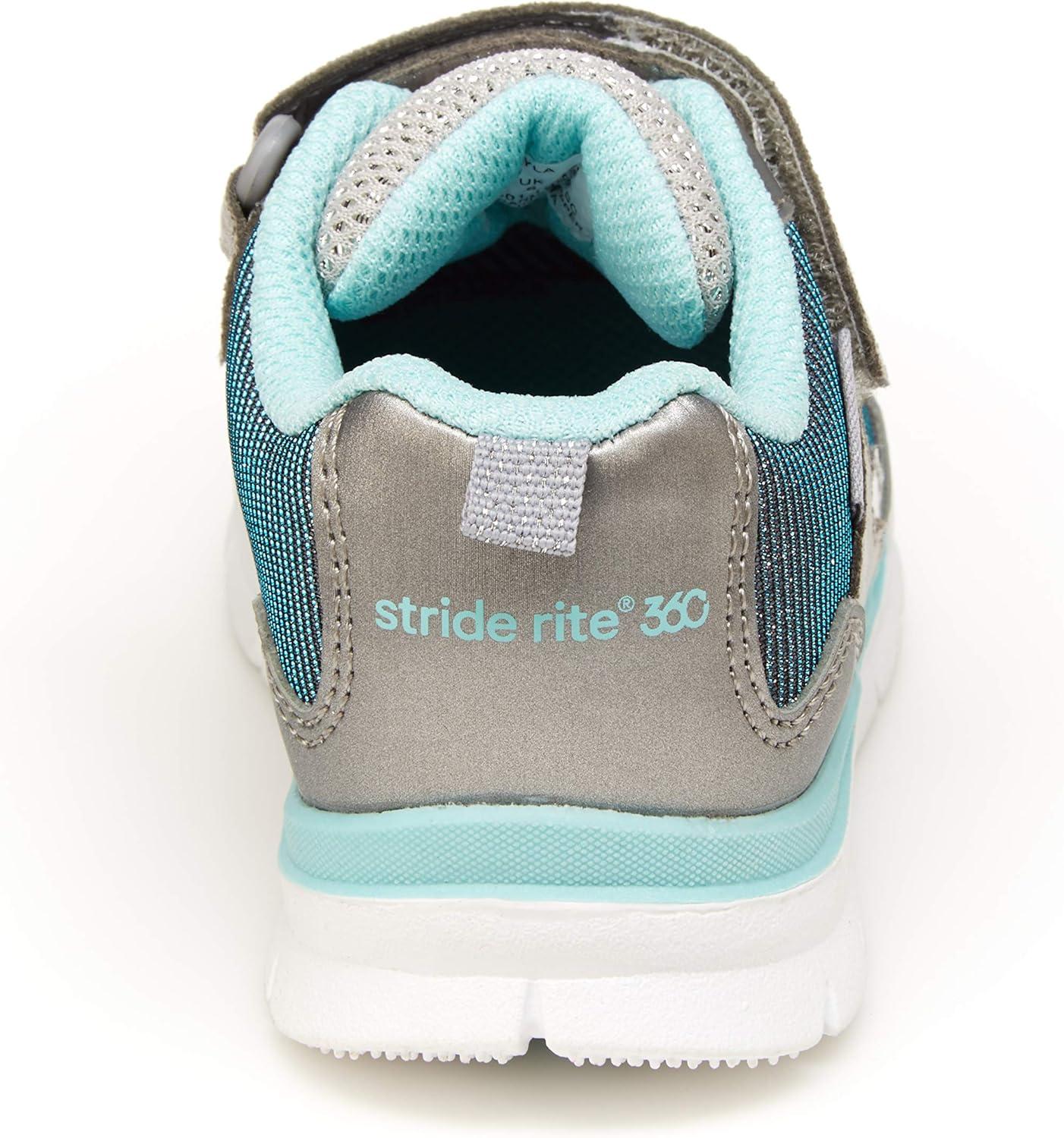 imageStride Rite Girls Kyla Athletic Running ShoeSilver