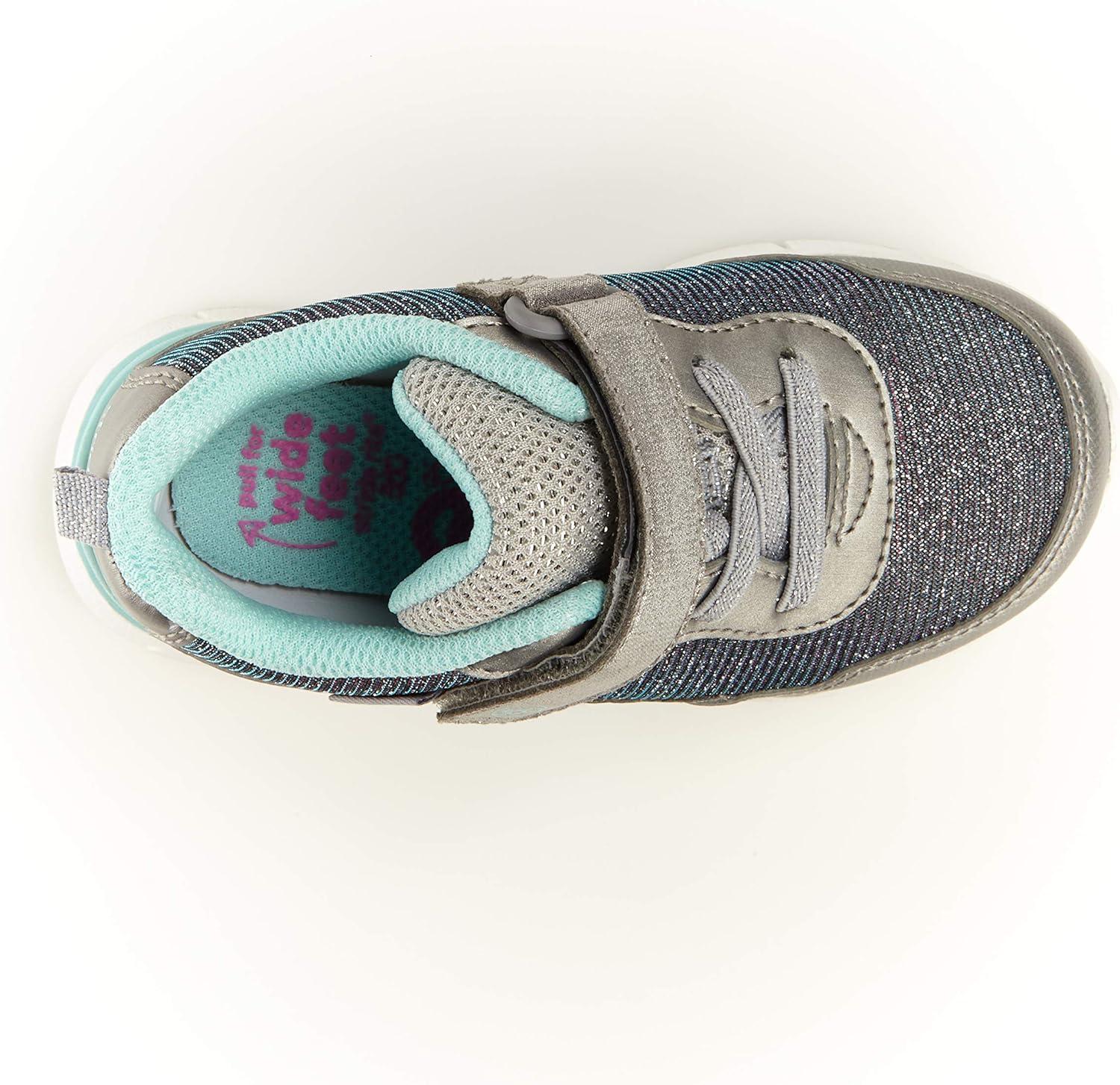 imageStride Rite Girls Kyla Athletic Running ShoeSilver