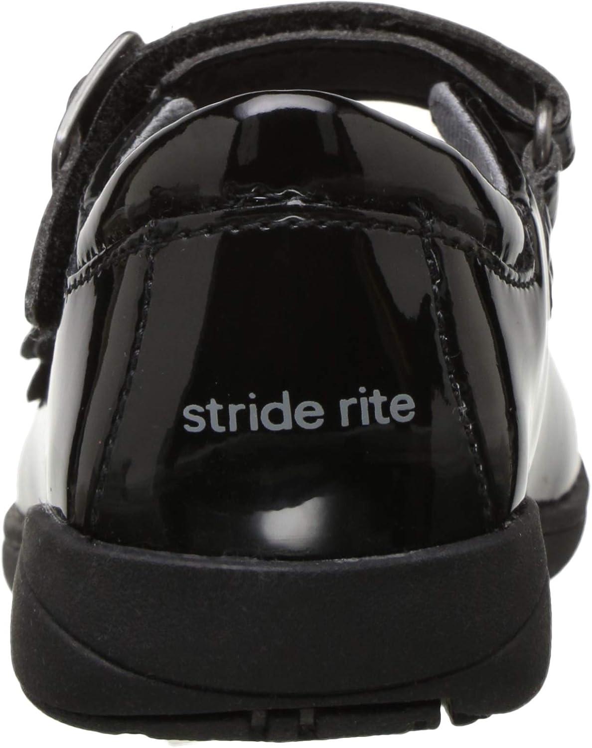 imageStride Rite Girls Sr Ava Mary Jane FlatBlack Patent