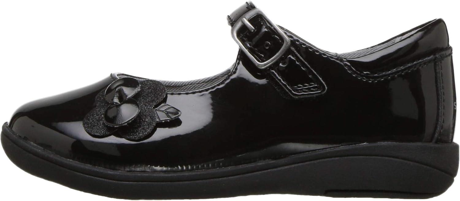 imageStride Rite Girls Sr Ava Mary Jane FlatBlack Patent
