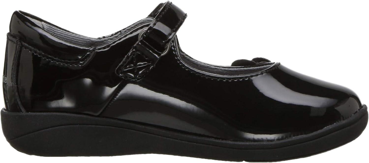 imageStride Rite Girls Sr Ava Mary Jane FlatBlack Patent