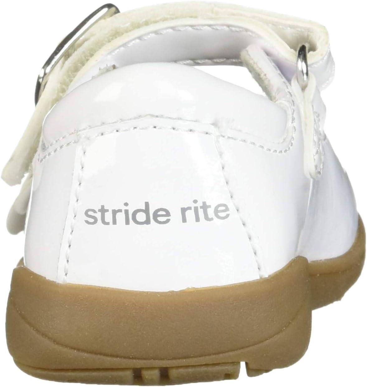 imageStride Rite UnisexChild Ava Girls Casual Mary Jane FlatWhite