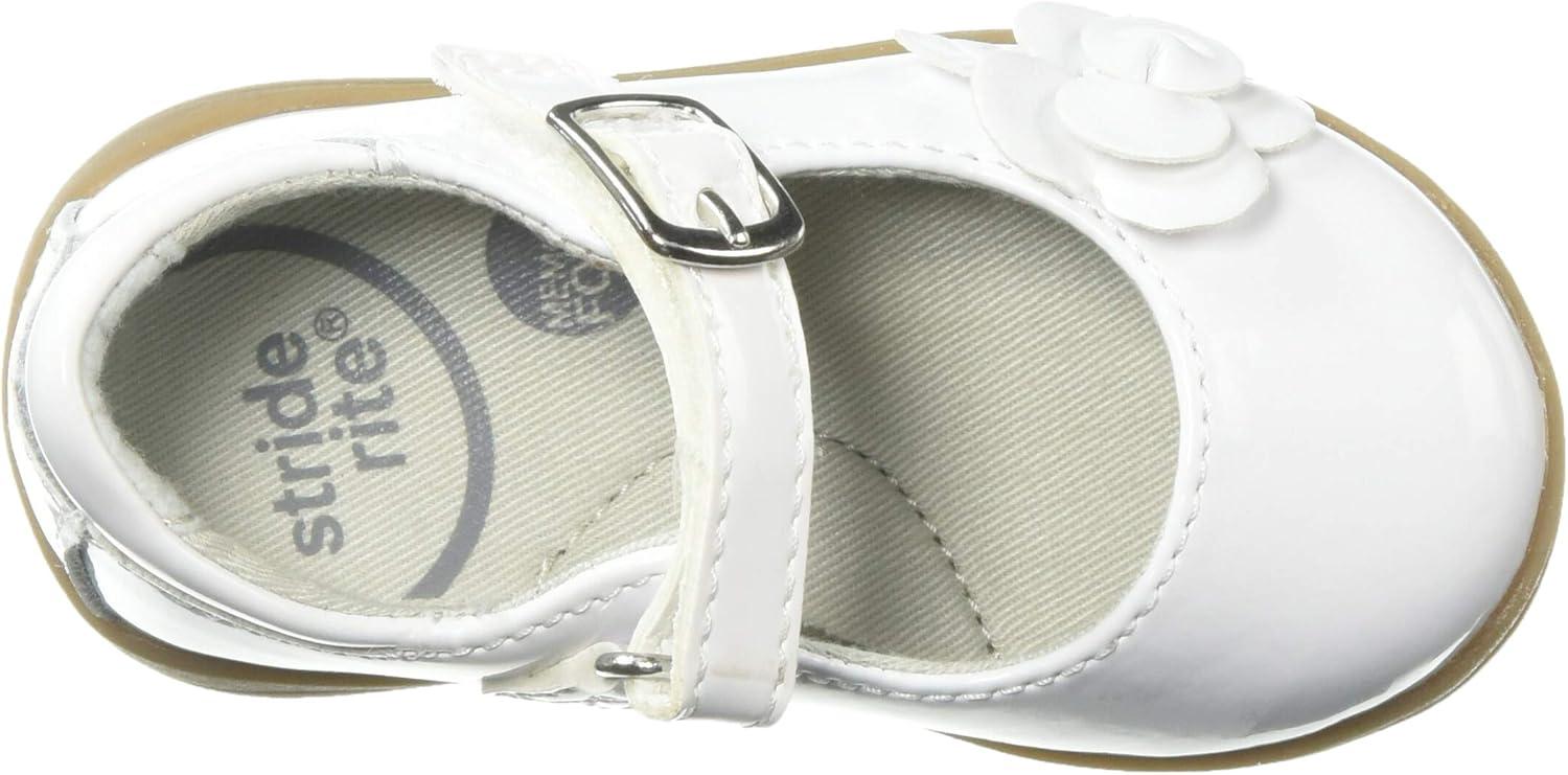 imageStride Rite UnisexChild Ava Girls Casual Mary Jane FlatWhite