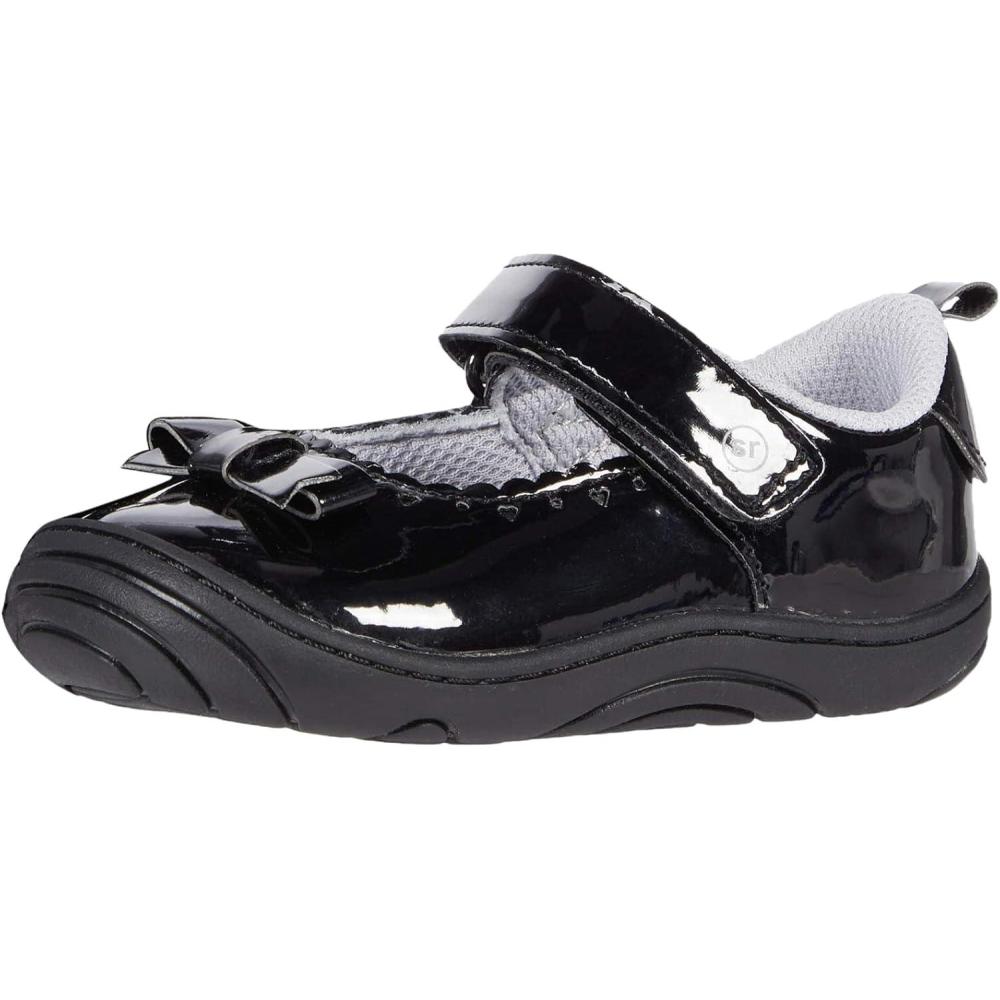 imageStride Rite Girls Erica Mary Jane FlatBlack Patent