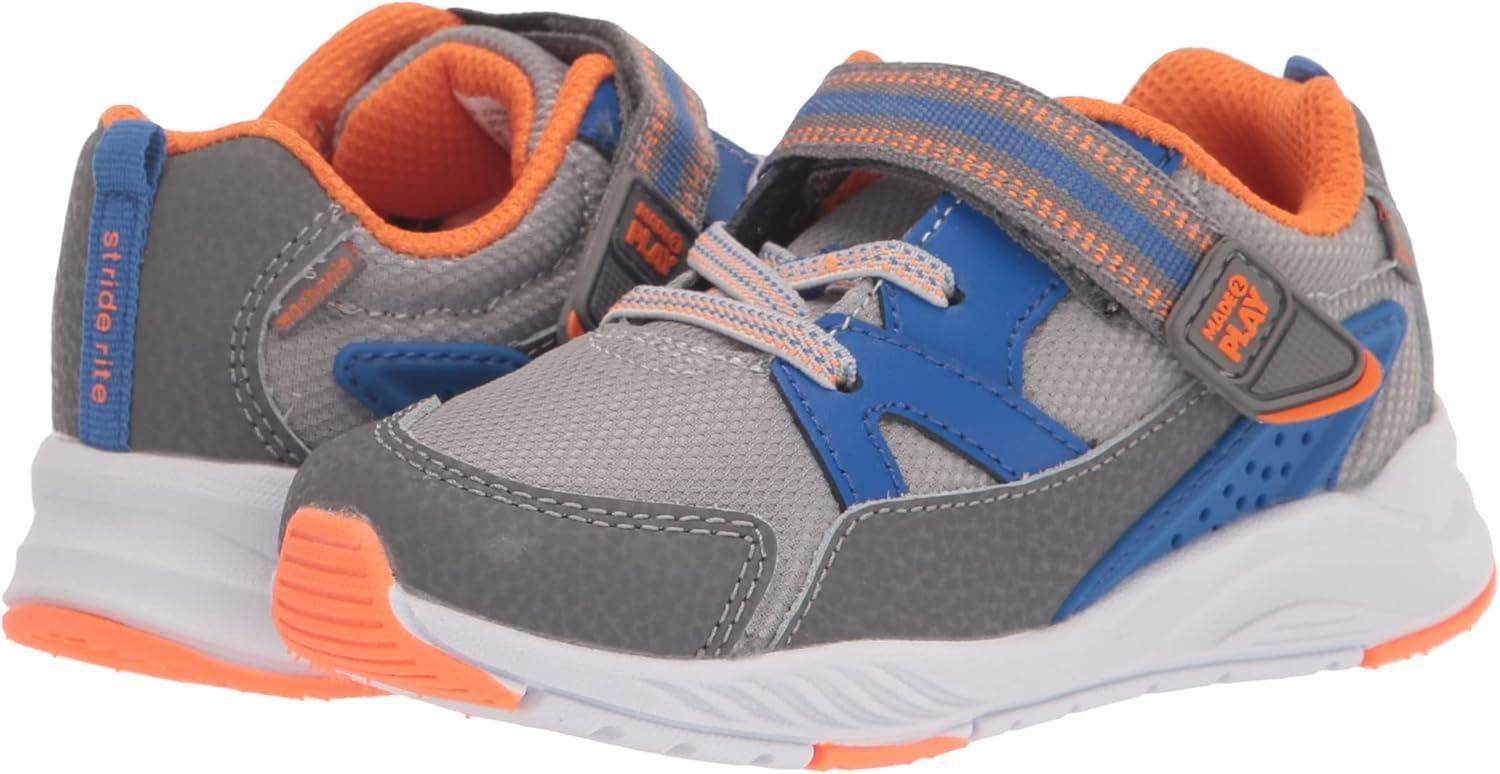 imageStride Rite UnisexChild M2p Journey2 Athletic SneakerGrey Multi