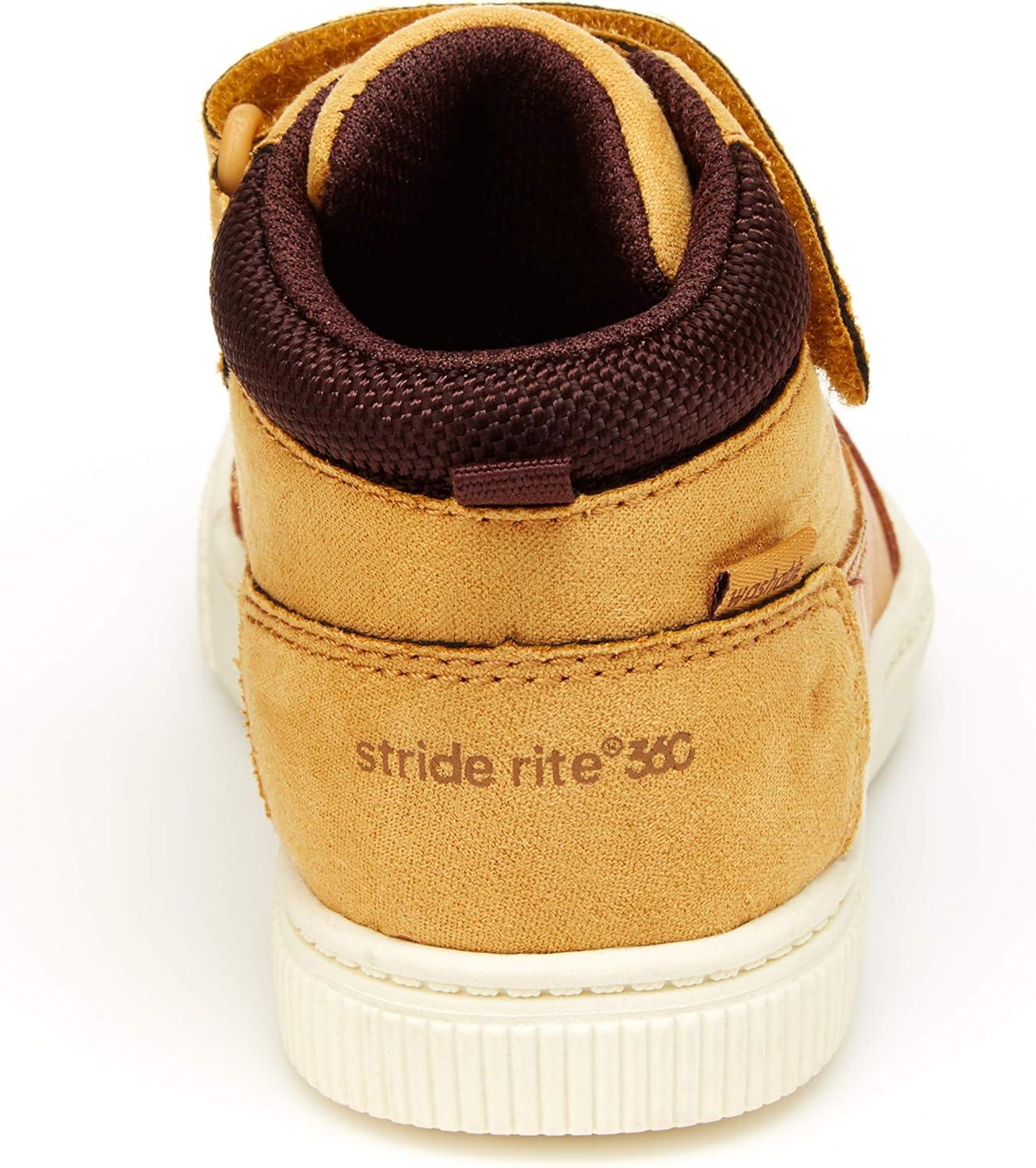imageStride Rite UnisexChild Booker HighTop SneakerWheat